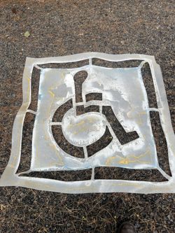 Handicap / ADA Stencil