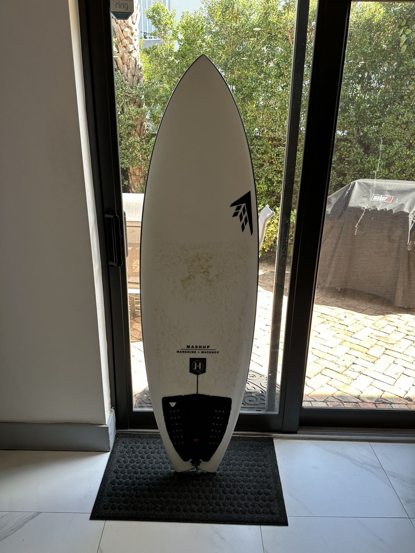 Fire wire surfboard