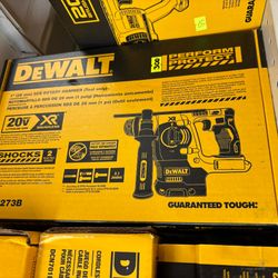 Dewalt New 1” Rotary Hammer XR Brushless 