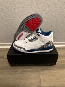 Nike Air Jordan 3 Retro True Blue 2011 Men’s Size 10.5