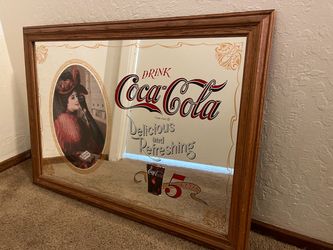Coca-Cola Vintage Style Advertising Mirror