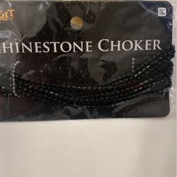 Rhinestone Choker