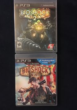 BIOSHOCK Collection 1,2 and Infinite PS3
