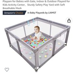 Large playpen
