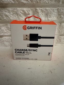 Griffin Micro-USB Charge/Sync Cable 3ft