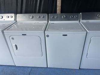 Maytag Set Washer And Dryer / 🔌Comes with 2 month warranty 📆LOCATED AT:📍📍 5200 E 10TH AVENUE TAMPA FL 33619PHONE 📲 813~473~0570
