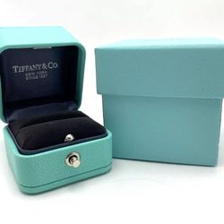 Tiffany & Co Engagement Ring Gift Box + Outer Box + Folder +ribbons
