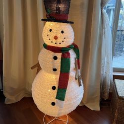 Human size Snowman, Outdoor/ Indoor 