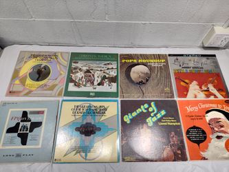 Vinyl records, lot of 8