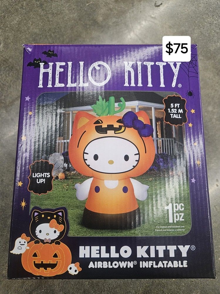 New Hello Kitty Blow Up Halloween