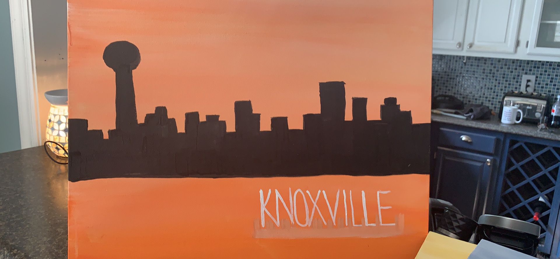 City Skyline paintings