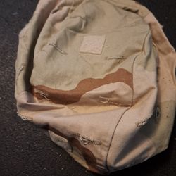Desert Camo DCU Helmet Cover, Medium