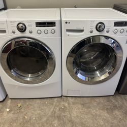 LG Washer And Electric Dryer 