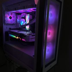 White Gaming PC I9-10700k RTX 3070