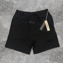 Black Essential Shorts
