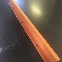 Wood Beam Mantle Shelves