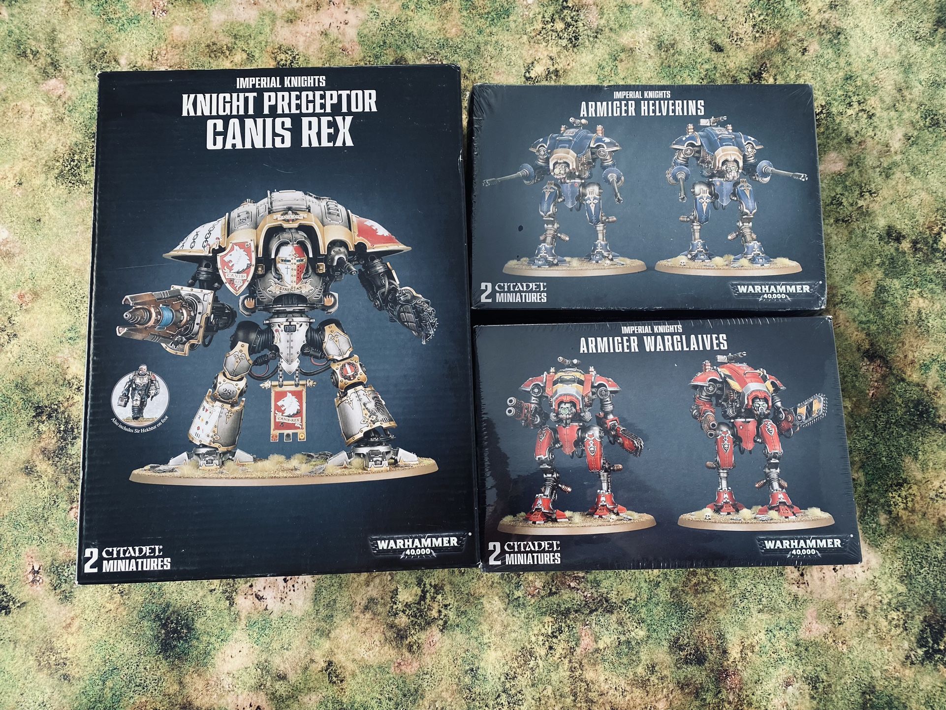 Warhammer 40K Imperial Knights Set