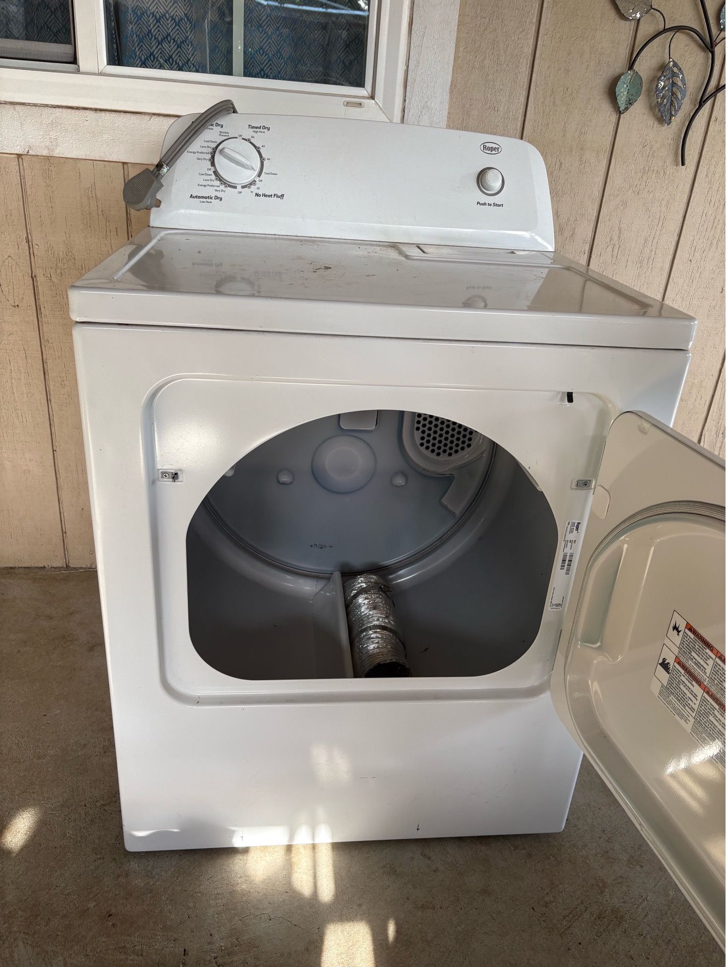 Roper dryer!