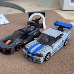 GTR Skyline And McLaren Senna Legos 