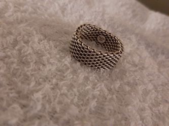Tiffany & Co 925 Mesh Ring