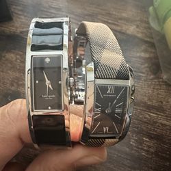 Burberry and kate Spade Used Watch $100 OBO