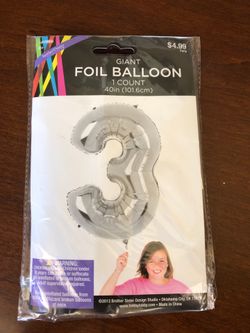 Foil balloon #3