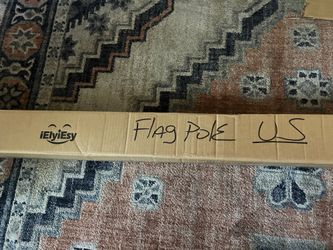 Matte Black Flag Pole 25ft