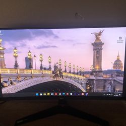 LG 34” Curved monitor