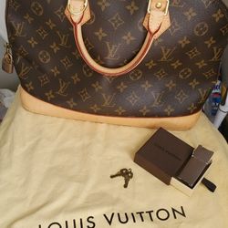 AUTHENTIC Louis Vuitton Alma PM monogram handbag