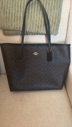 Brown Coach City tote bag (large)  for 150$