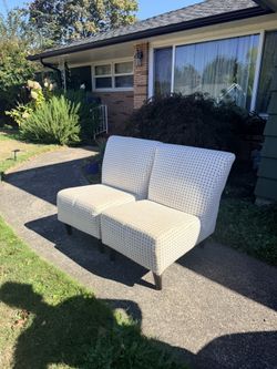2 Fabric Chairs