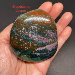 Bloodstone Jasper Genuine Therapy Stone from India Huge! 259g