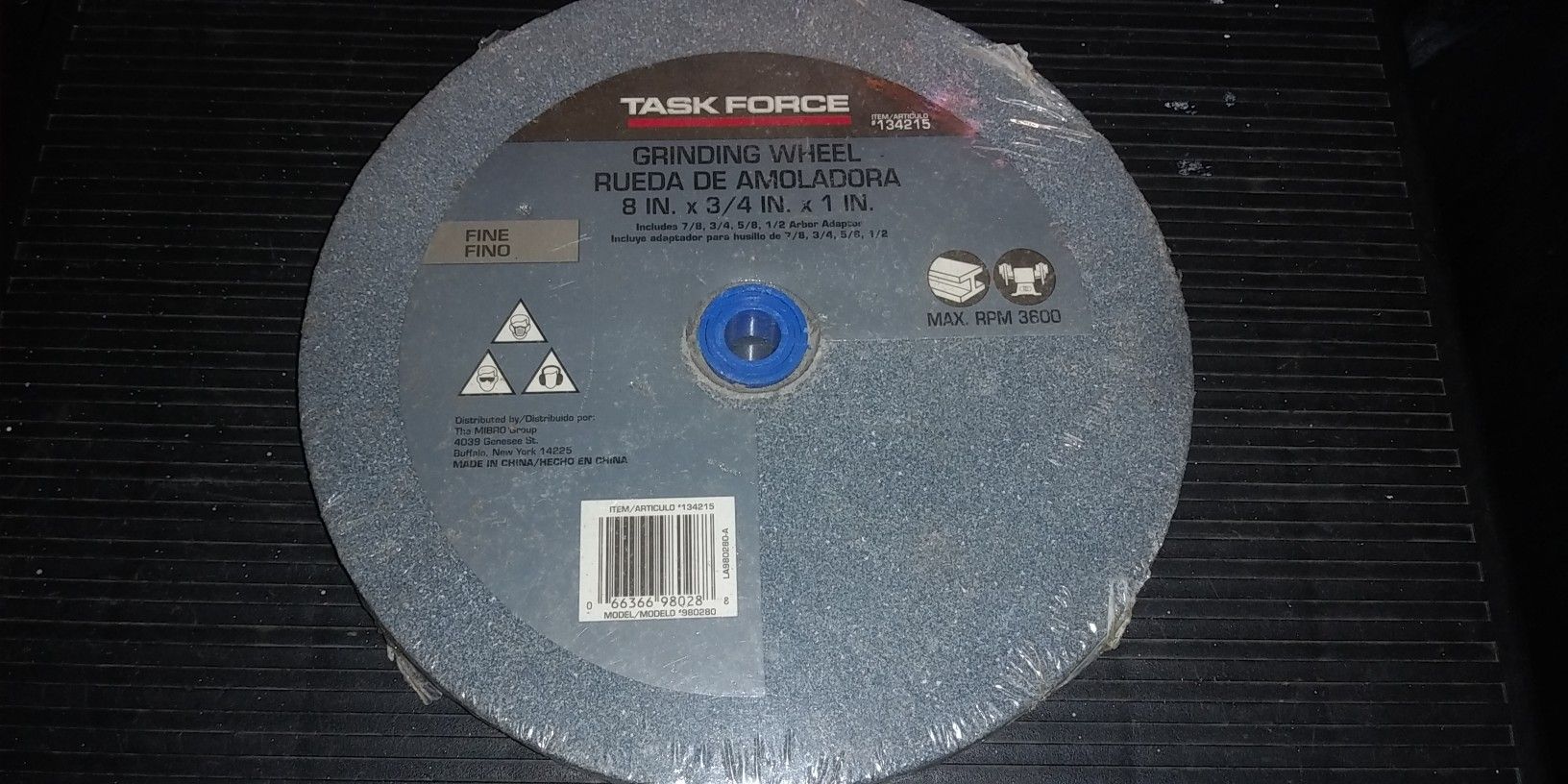 8" Bench Grinding Wheel Stone