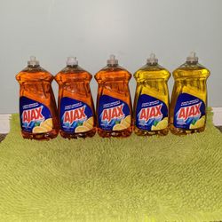 5 Ajax Dish Liquid 52oz