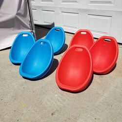 Kids Scoop Rocker Chairs - $30 For All 6 Pcs