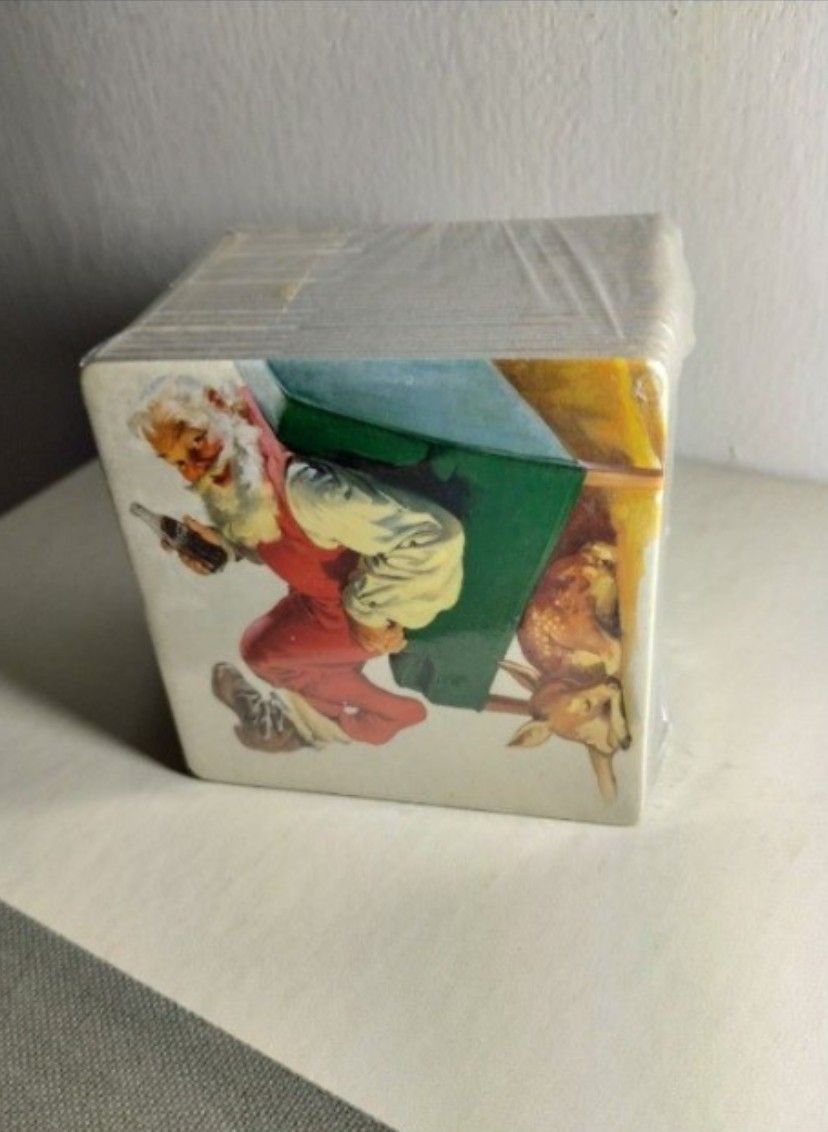 2000 VINTAGE COCA - COLA  COASTER BOX WITH 20 