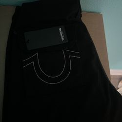 true religion pink stitching cargo jeans 