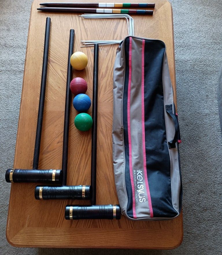 Kelsyus Premium Croquet Set With Bag