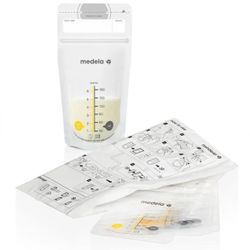 Medela Breast Milk Storage Bags 25 Ct BPA Free Refill Pack