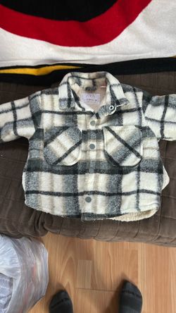 Chamarra Bebé Forrada  talla 12a 18 Meses 
