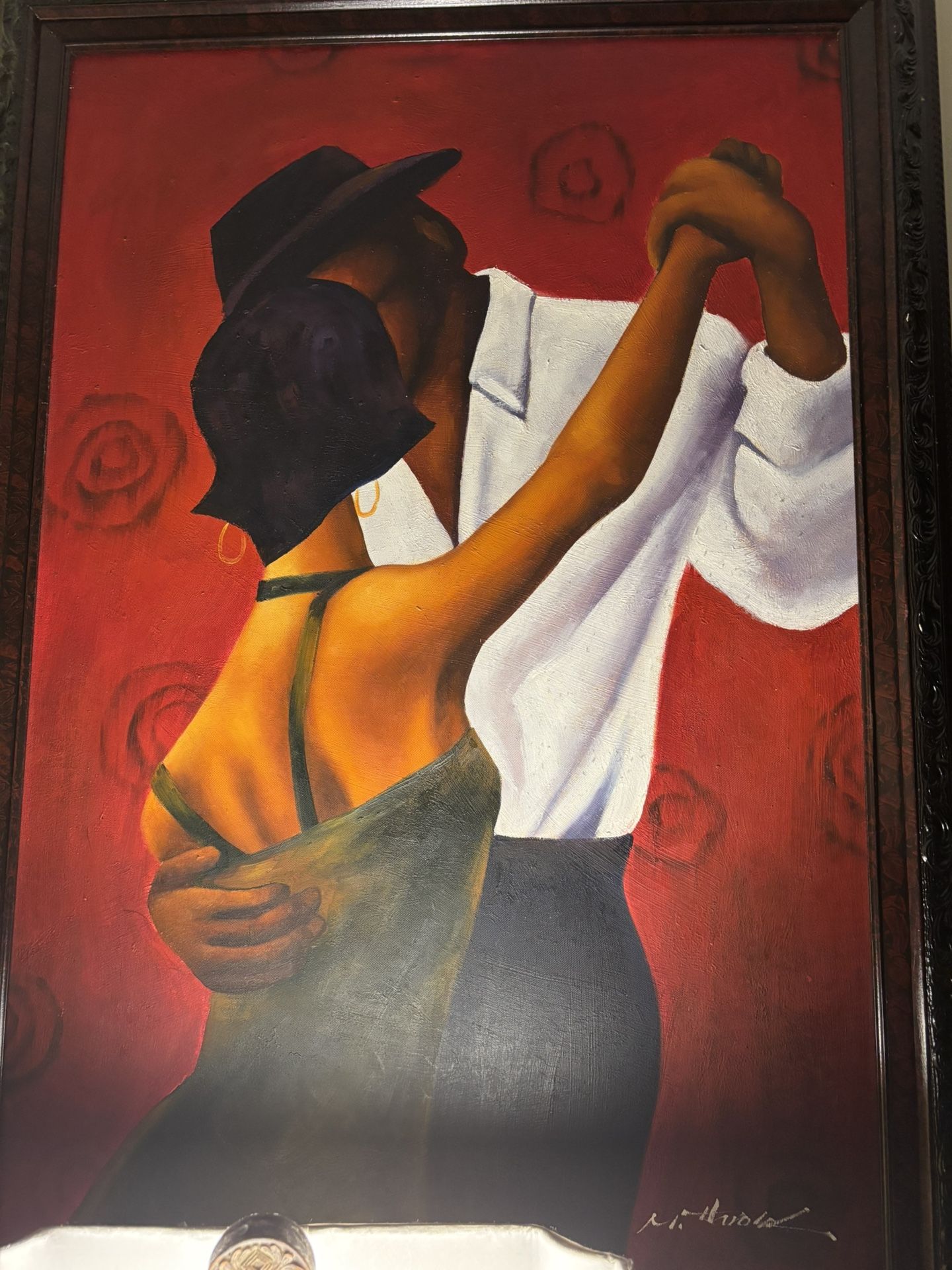 Cuadro De Un Pintor Famoso Firmado