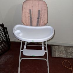 Pink High Chair