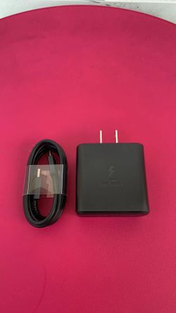 Brand New 45Watts Original Samsung Super Fast C-Type To C-Type Charger