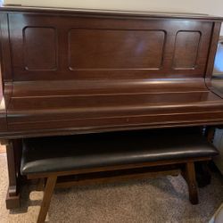  Zeitter&Winkelmann Piano, antique, German make