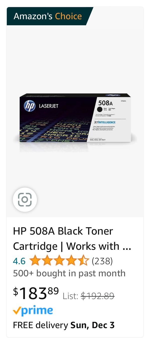 HP 508A Toner