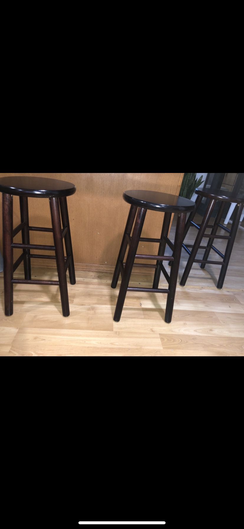 Wooden Counter Stools 