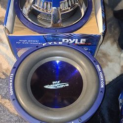 Pyle Subwoofer X 2