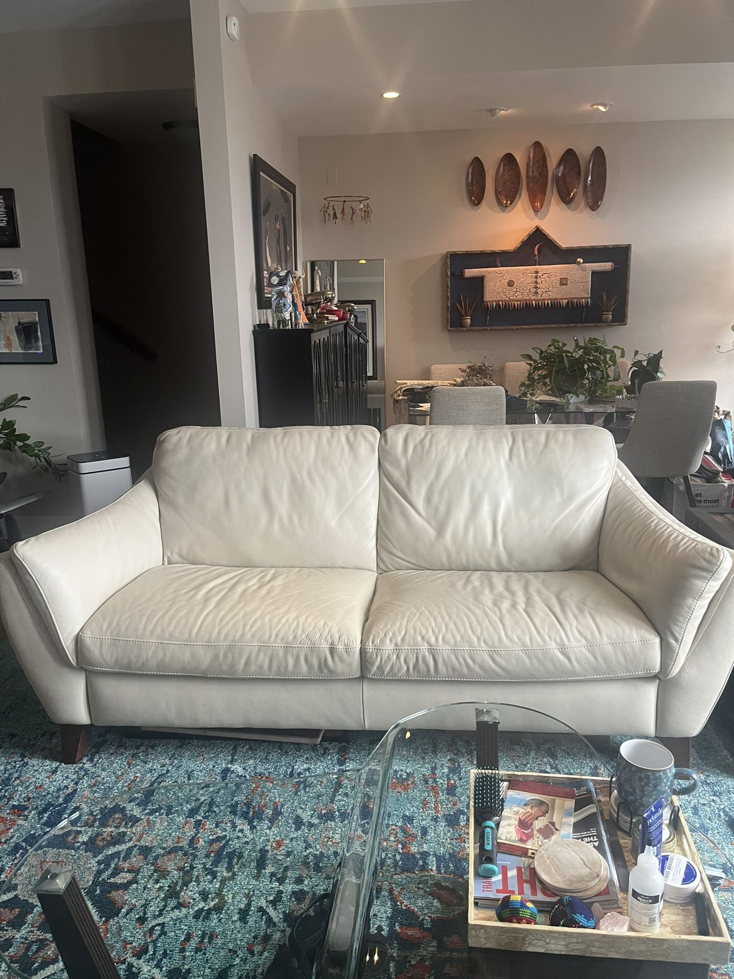 Natuzzi Leather Sofa
