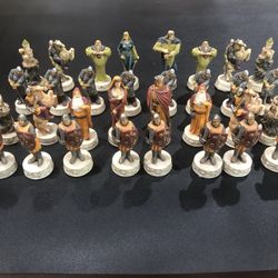 Medieval Themed Chess Pieces