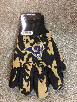 Rams Camouflage Gloves !